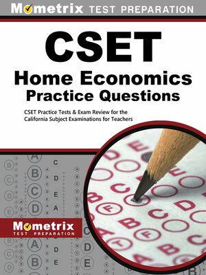 cover image of CSET Home Economics Practice Questions